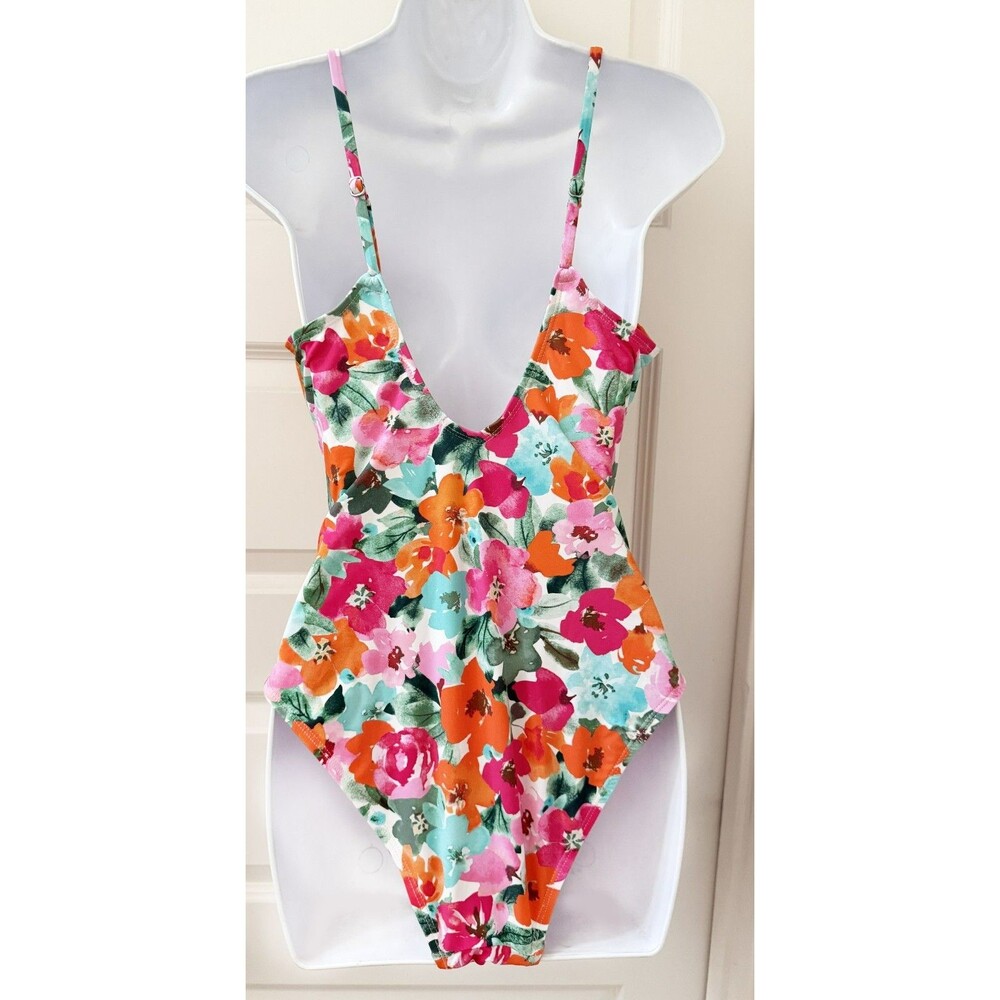 NWT NEW Women's One Piece Swimsuit Bundle Lot of 2 Tummy Control sz. Medium - Picture 12 of 15